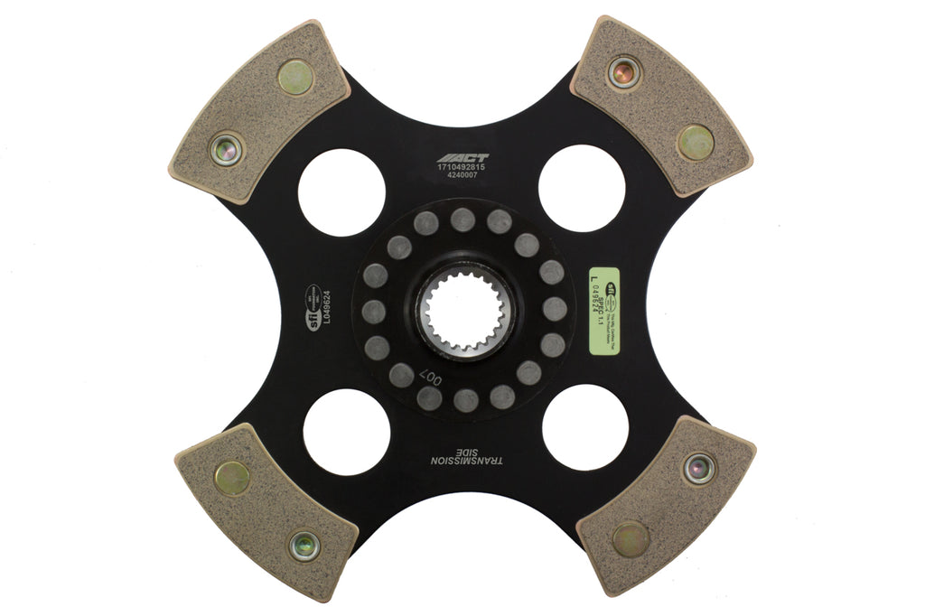 Advanced Clutch 4240007 ACT 4 Pad Rigid Race Clutch Disc for Select Toyota Supra