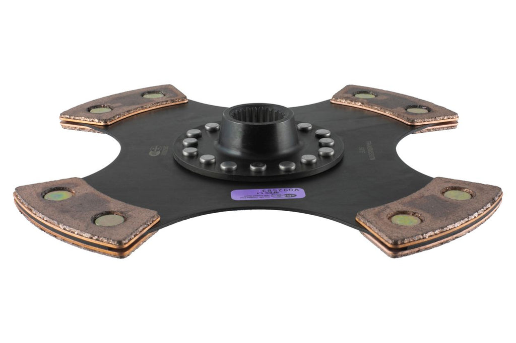 Advanced Clutch 4240010 ACT 4 Pad Rigid Race Clutch Disc for Select Acura Integra, Honda Accord, Honda Civic