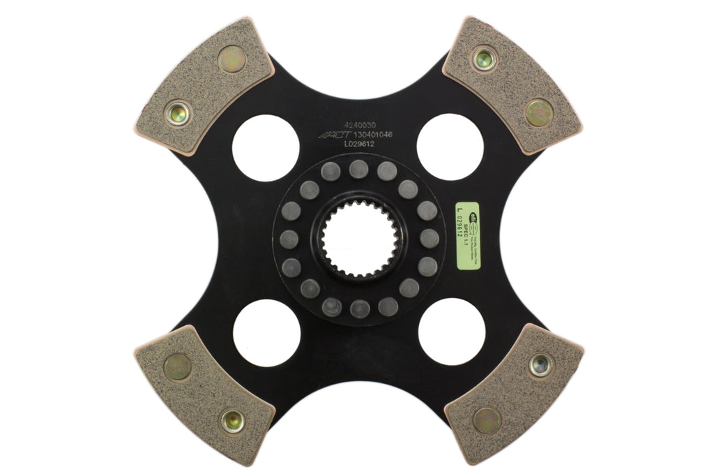 Advanced Clutch 4240030 ACT 4 Pad Rigid Race Clutch Disc for Select BMW 135i, BMW 335i, BMW 335i xDrive, BMW 335xi, BMW 535i, BMW 535i xDrive, BMW 535xi
