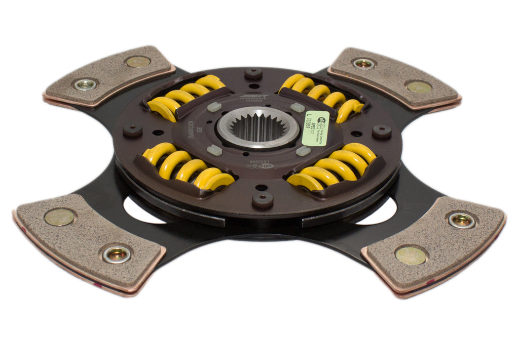 Advanced Clutch 4240508 ACT 4 Pad Sprung Race Clutch Disc for Select Hyundai Genesis Coupe, Mazda RX-7, Mitsubishi Eclipse, Mitsubishi Lancer