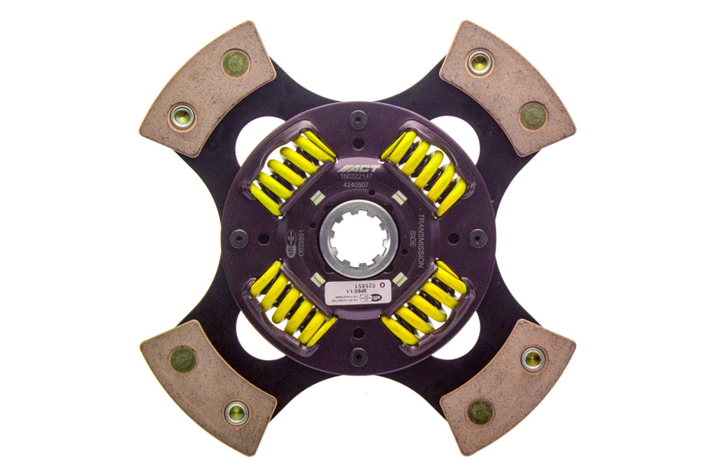 Advanced Clutch 4240529 ACT 4 Pad Sprung Race Clutch Disc for Select BMW M3