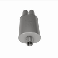 Load image into Gallery viewer, MagnaFlow Exhaust Products 14815 Straight-Through Performance Muffler; 2.25/3.125in. Center/Dual; 5x14x8 Body