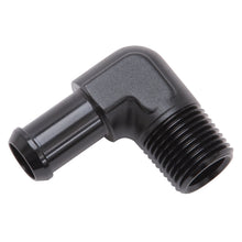 Load image into Gallery viewer, Hose-End-90-Deg-12In-Npt-To-58In-Barb-Black-Anodize