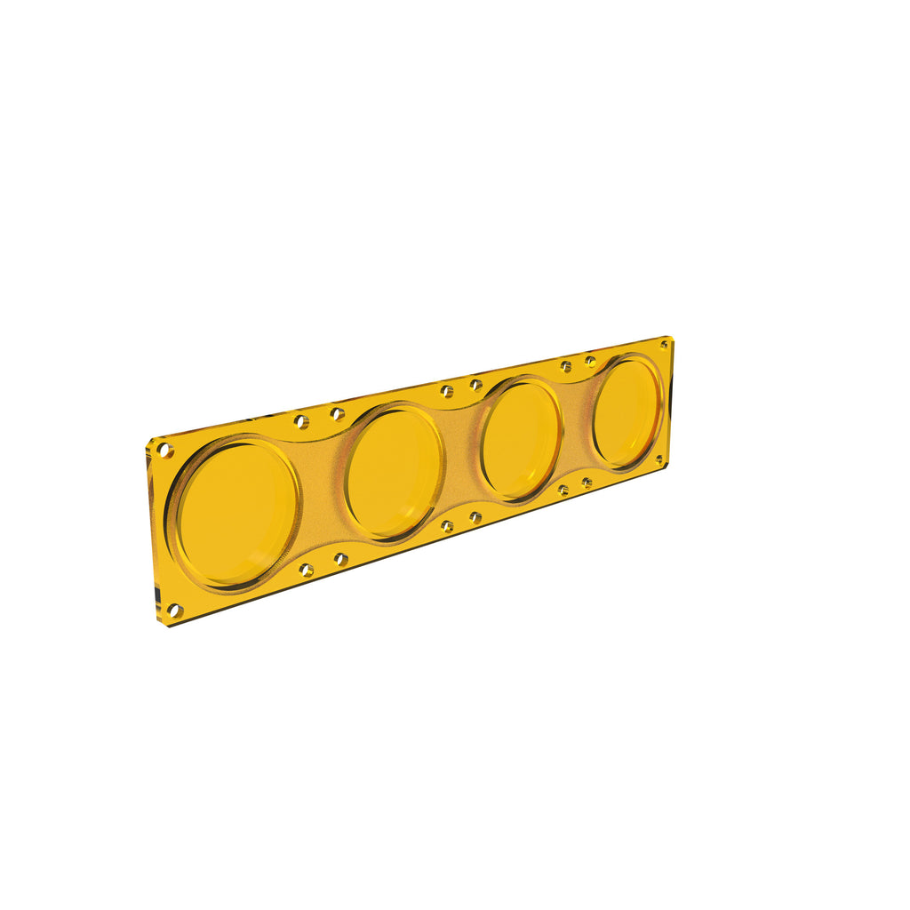 KC HiLiTES 4272 10" KC Lens FLEX ERA Bar Spot Performance Yellow