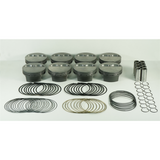 Mahle 930201125T 428cid  4.125 x 1.000RCH, 4.000stroke,6.000rod,0.927pin,-5.0cc,408g,12.3CR, 4032