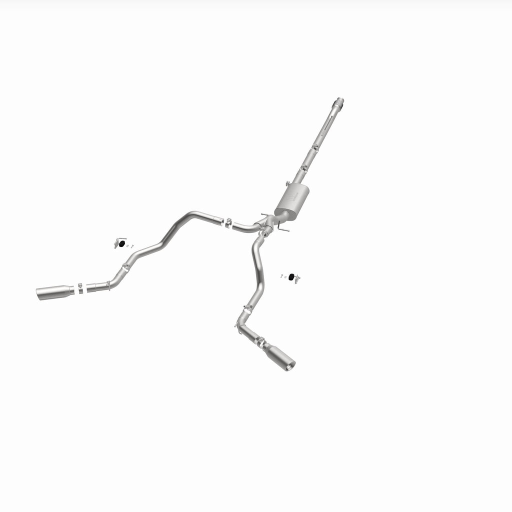 MagnaFlow Exhaust Products 19473 Street Series Polished Cat-Back System for Select Chevrolet Silverado 1500, Chevrolet Silverado LTD, GMC Sierra 1500, GMC Sierra Limited