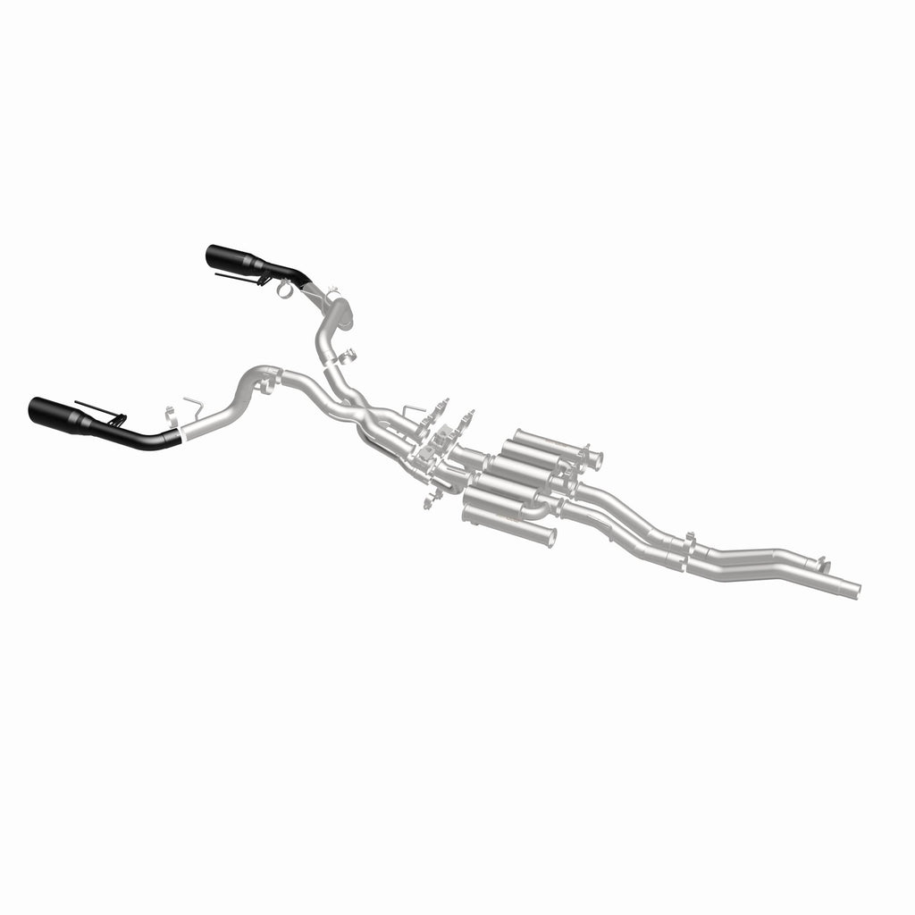 MagnaFlow Exhaust Products 19651 xMOD Series Black Coated Tips Cat-Back System for Select Ford F-150
