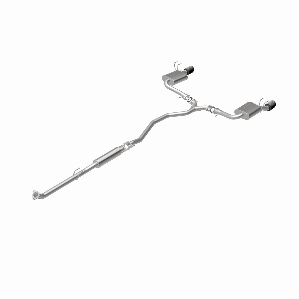 MagnaFlow Exhaust Products 19612 NEO Series Carbon Fiber Tips Cat-Back System for Select Honda Civic