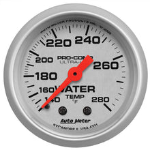 Load image into Gallery viewer, AutoMeter 4331 GAUGE, WATER TEMP, 2 1/16", 140-280?F, MECHANICAL, ULTRA-LITE