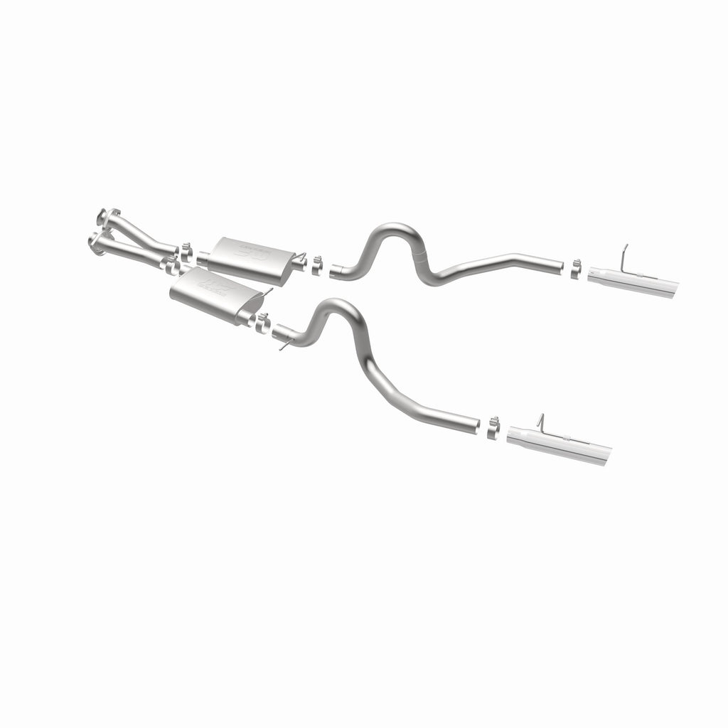 MagnaFlow Exhaust Products 15630 Street Series Polished Cat-Back System for Select Ford Mustang