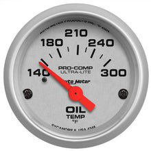 Load image into Gallery viewer, AutoMeter 4348 GAUGE, OIL TEMP, 2 1/16", 140-300?F, ELECTRIC, ULTRA-LITE