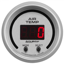 Load image into Gallery viewer, AutoMeter 4358 GAUGE, AIR TEMP, DUAL, 2 1/16", 0-300?F, DIGITAL, ULTRA-LITE