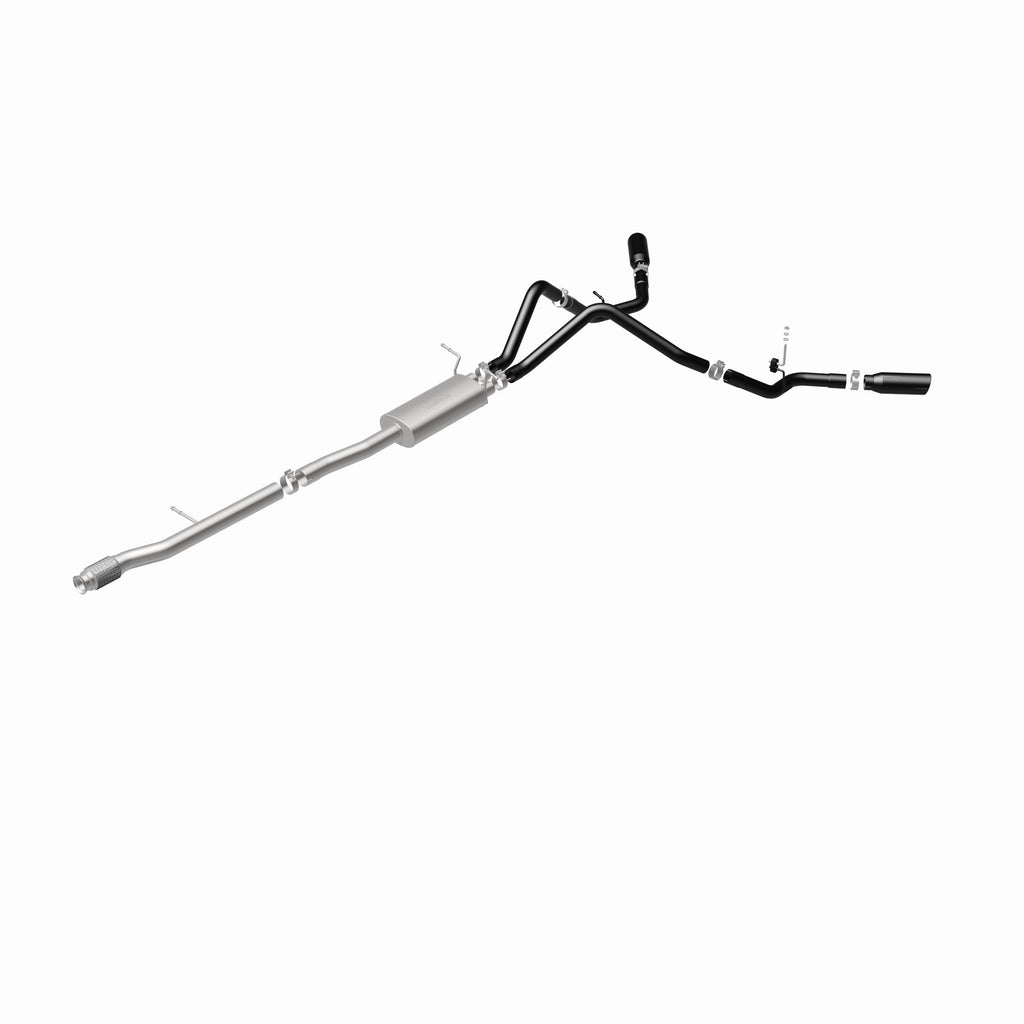 MagnaFlow Exhaust Products 15360 Street Series Black Coated Cat-Back System for Select Chevrolet Silverado 1500, Chevrolet Silverado LD, GMC Sierra 1500, GMC Sierra Limited