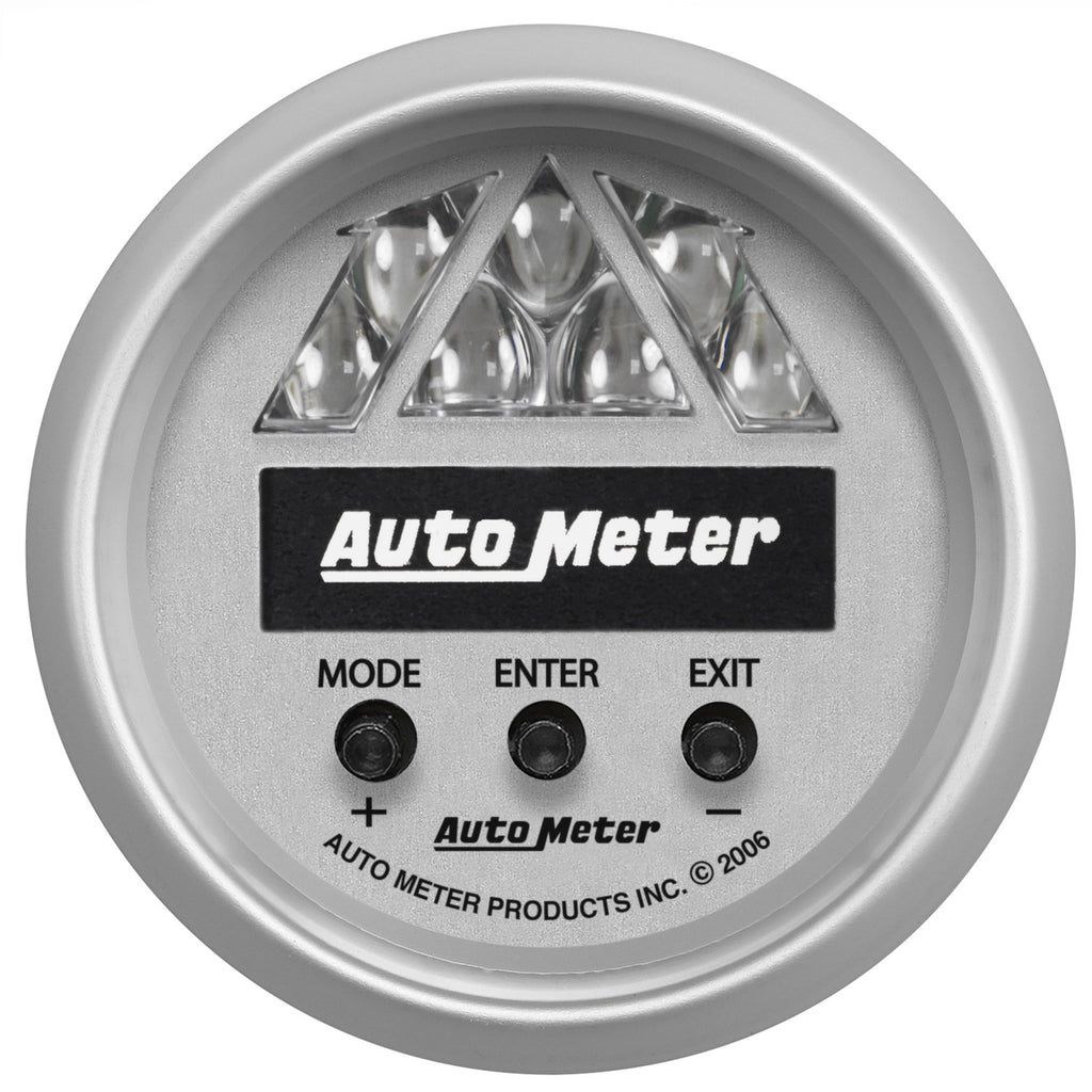 AutoMeter 4382 GAUGE, PIT ROAD SPEED, DIGITAL RPM W/ MULIT-COLOR LED LIGHT, ULTRA-LITE, NASCAR