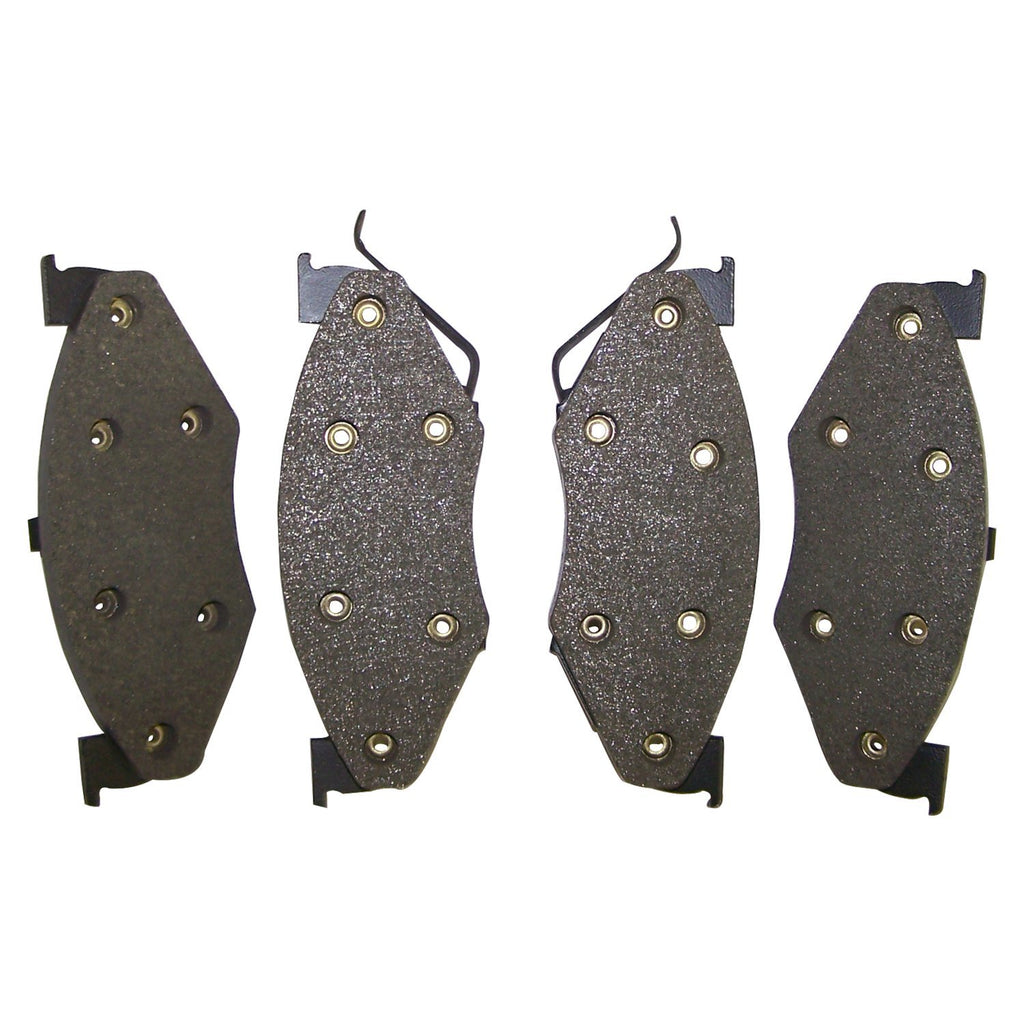 Crown Automotive Jeep Replacement 4383397 Front Brake Pad Set for 87-88 Dodge, Chrysler, Plymouth Minivans w/ 15" Wheels for Select Chrysler Town & Country, Dodge Caravan, Dodge Grand Caravan, Plymouth Grand Voyager, Plymouth Voyager
