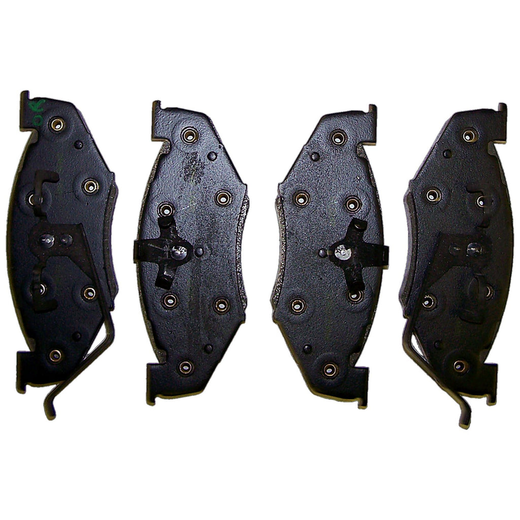 Crown Automotive Jeep Replacement 4383397 Front Brake Pad Set for 87-88 Dodge, Chrysler, Plymouth Minivans w/ 15" Wheels for Select Chrysler Town & Country, Dodge Caravan, Dodge Grand Caravan, Plymouth Grand Voyager, Plymouth Voyager