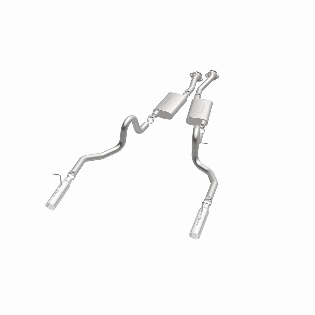 MagnaFlow Exhaust Products 15638 Street Series Polished Cat-Back System for Select Ford Mustang