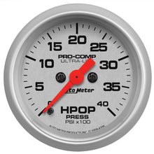 Load image into Gallery viewer, AutoMeter 4396 GAUGE, HIGH PRESS OIL PUMP, 2 1/16", 4KPSI, DIGITAL STEPPER MOTOR, ULTRA-LITE for Select Ford F-250, Ford F-250 HD, Ford F-250 Super Duty, Ford F-350, Ford F-350 Super Duty, Ford F-450 Super Duty, Ford F-550 Super Duty