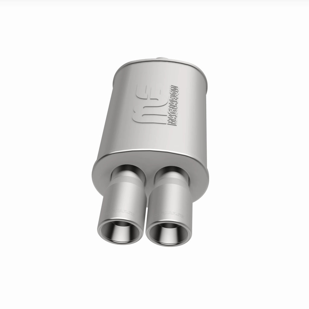 MagnaFlow Exhaust Products 14862 Straight-Through Performance Muffler; 2.25/3in. Center/Dual; 5x14x8 Body