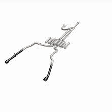 Load image into Gallery viewer, MagnaFlow Exhaust Products 19552 xMOD Series Black Coated Tips Cat-Back System for Select Ram