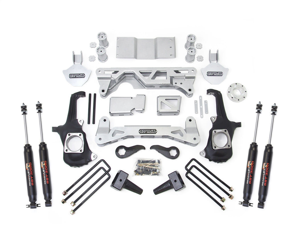 ReadyLift 44-3050 5-6in. Lift Kit with SST3000 Shocks for Select Chevrolet Silverado HD, Chevrolet Silverado HD, GMC Sierra HD, GMC Sierra HD