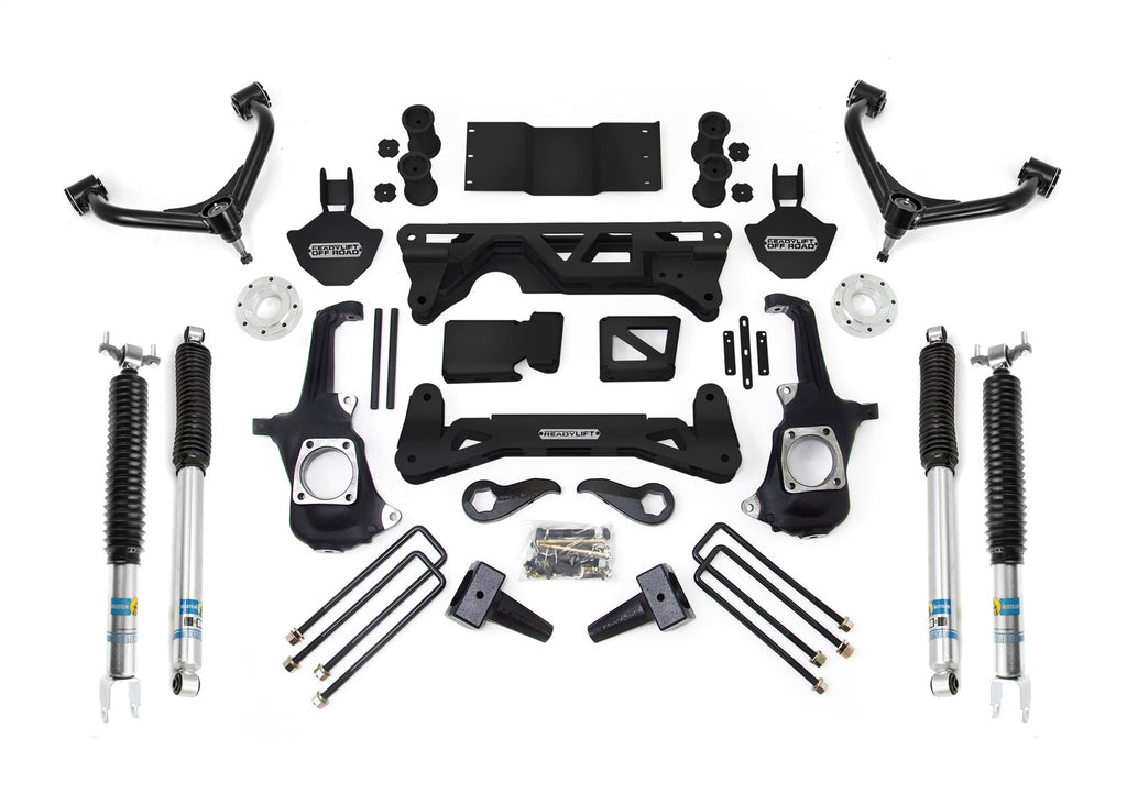 ReadyLift 44-3072 7-8in. Lift Kit with Bilstein Shocks for Select Chevrolet Silverado HD, Chevrolet Silverado HD, GMC Sierra HD, GMC Sierra HD