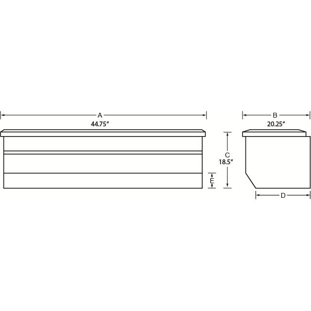 44-In.-Utility-Chest-With-Handles-(Does-Not-Include-Trays)-44.75X20.25X18.5-Challenger-Storage-Chest