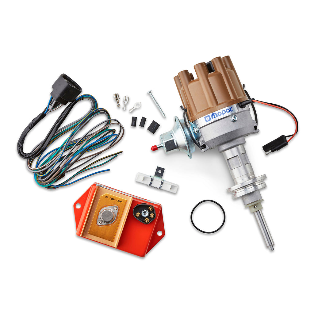 Proform 440-426 Mopar Electric Conversion Kit. Fits Chrysler LA Engines, 1964-1991 for Select Chrysler Cordoba, Chrysler Fifth Avenue, Chrysler Imperial, Chrysler LeBaron, Chrysler New Yorker, Chrysler Newport, Chrysler Town & Country, Chrysler Valiant,