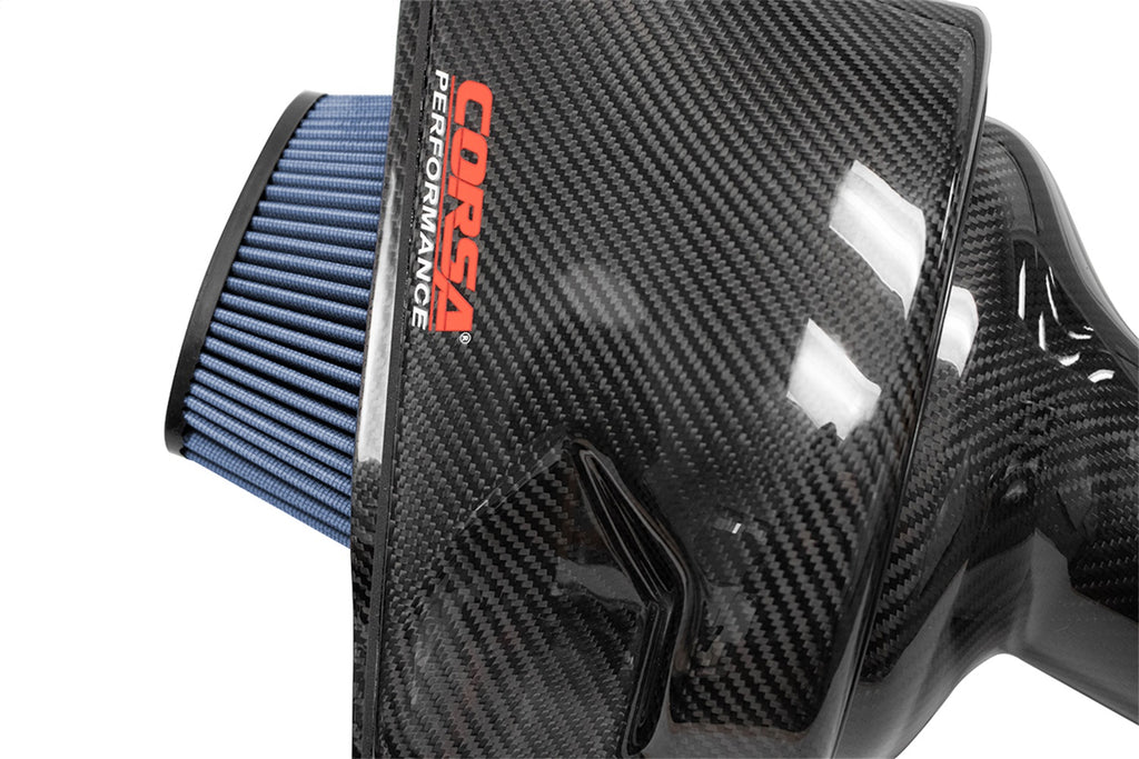 Corsa Performance 44002 Corsa Performance C7 Z06 Carbon Fiber Air Intake with Oiled Filter for Select Chevrolet Corvette