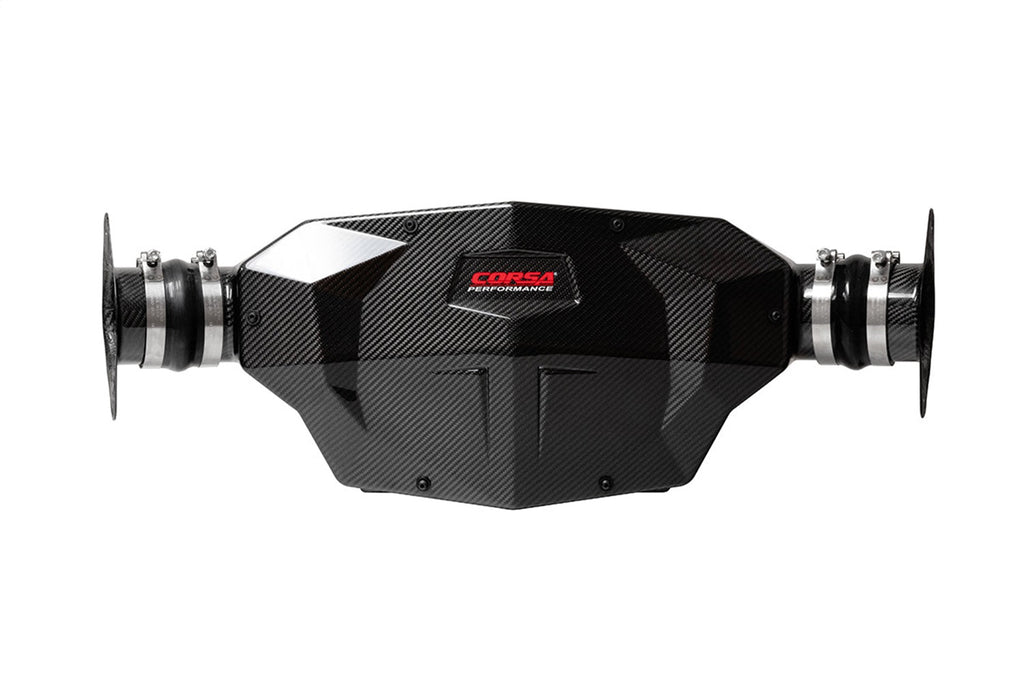 Corsa Performance 44003D Corsa Performance C8 Corvette Carbon Fiber Air Intake with DryTech 3D No Oil Fil for Select Chevrolet Corvette