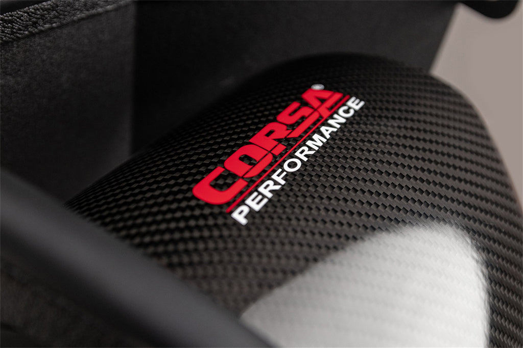 Corsa Performance 44004D Corsa Performance Hellcat Carbon Fiber Air Intake with DryTech 3D No Oil Filtrat for Select Dodge Challenger, Dodge Charger