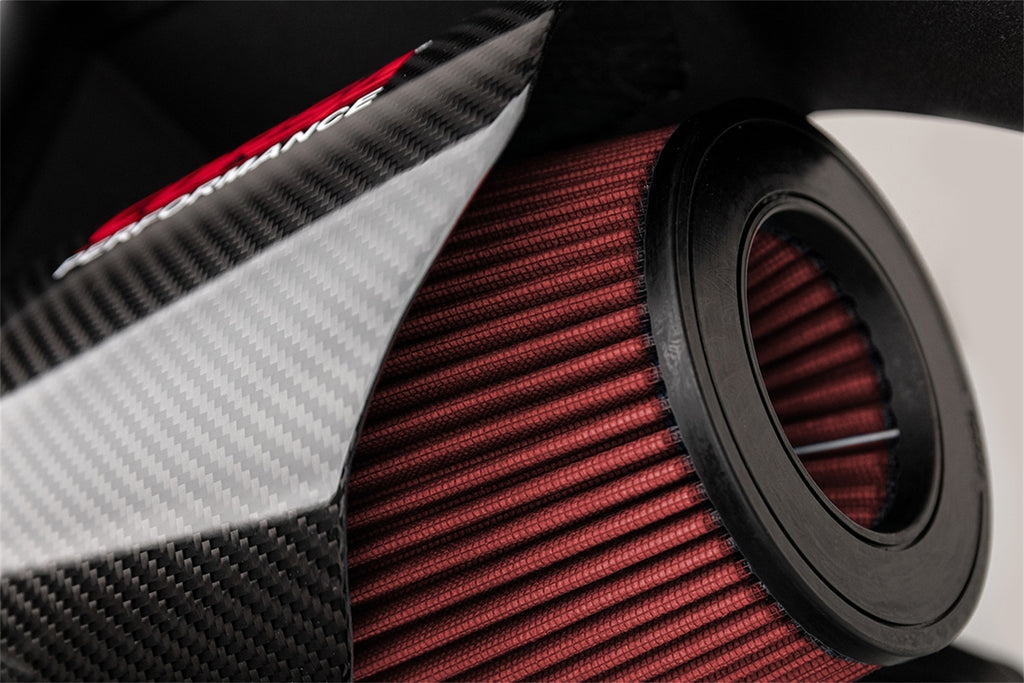 Corsa Performance 44004D Corsa Performance Hellcat Carbon Fiber Air Intake with DryTech 3D No Oil Filtrat for Select Dodge Challenger, Dodge Charger