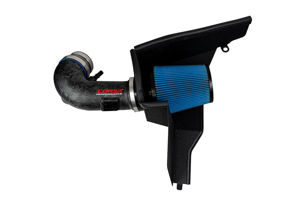 Corsa Performance 44006-MF Corsa Performance Mustang GT Matte Forged Carbon Fiber Air Intake with Oiled Fil for Select Ford Mustang