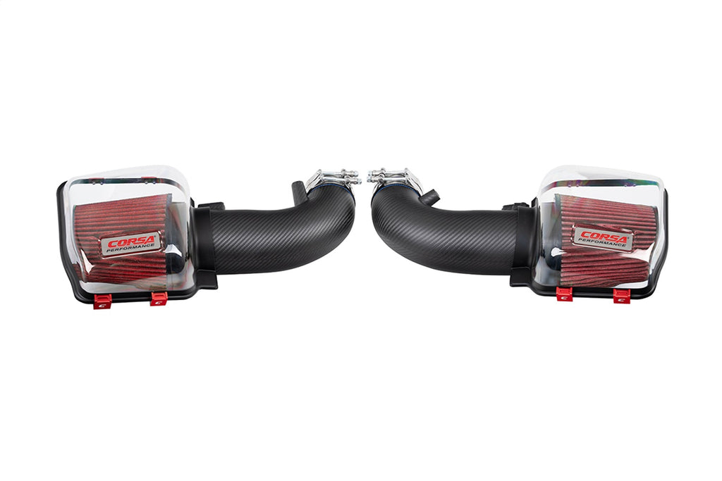 Corsa Performance 44013DMT 24-25 Ford Mustang Carbon Fiber Closed Box (Matte) for Select Ford Mustang