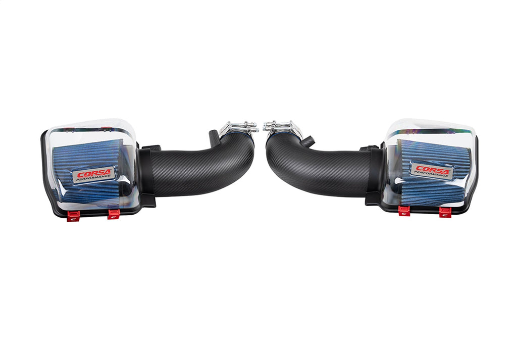Corsa Performance 44013MT 24-25 Ford Mustang Carbon Fiber Closed Box (Matte) for Select Ford Mustang