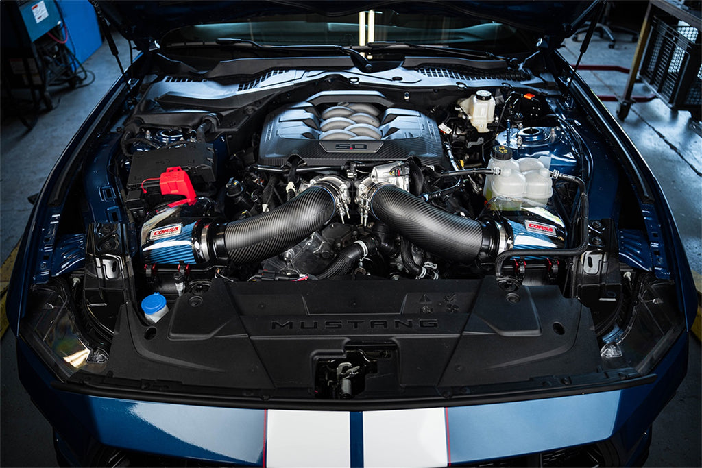 Corsa Performance 44013MT 24-25 Ford Mustang Carbon Fiber Closed Box (Matte) for Select Ford Mustang