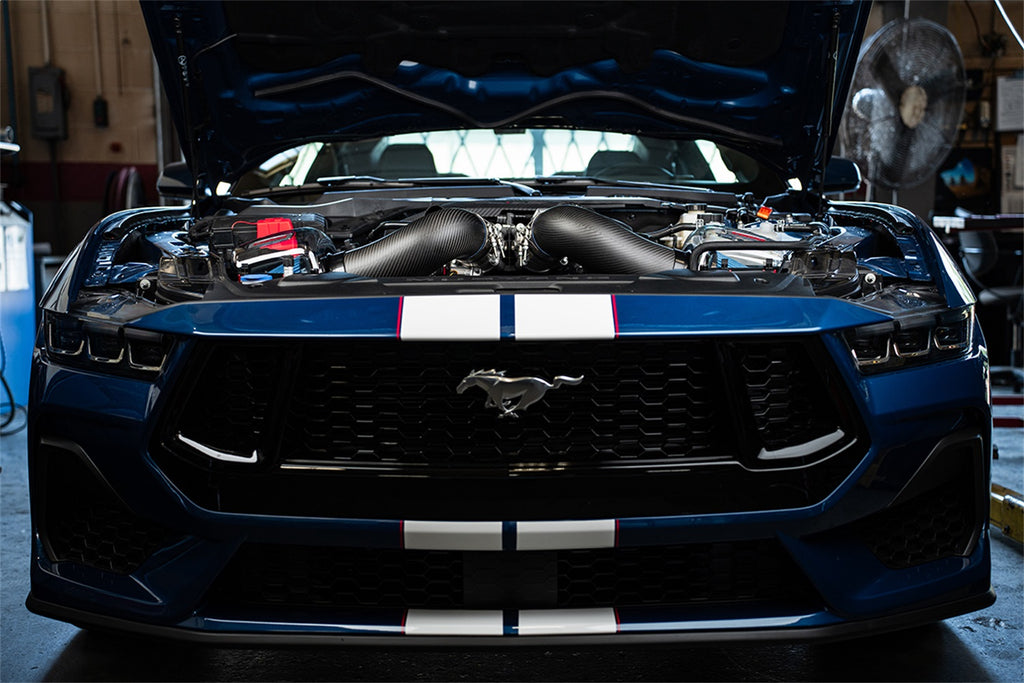 Corsa Performance 44013MT 24-25 Ford Mustang Carbon Fiber Closed Box (Matte) for Select Ford Mustang