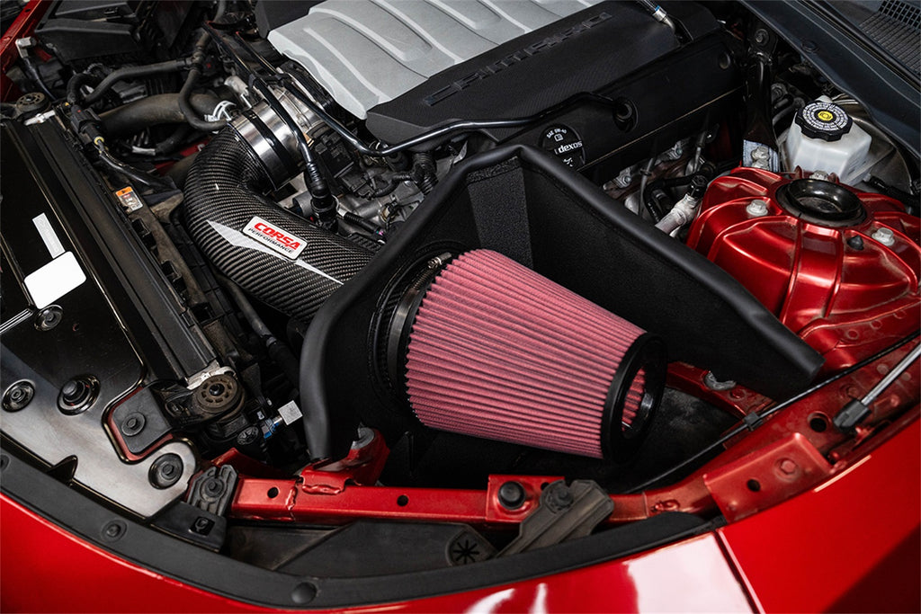 Corsa Performance 44018D 17-23 Camaro SS Carbon Fiber Air Intake for Select Chevrolet Camaro