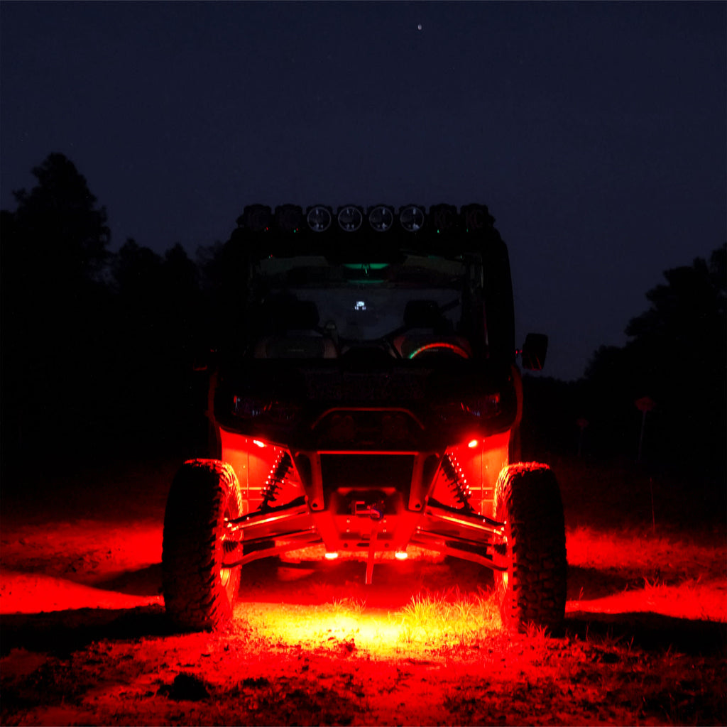 KC HiLiTES 4403 KC Cyclone 2.0 LED - Replacement Lens - Red - Single