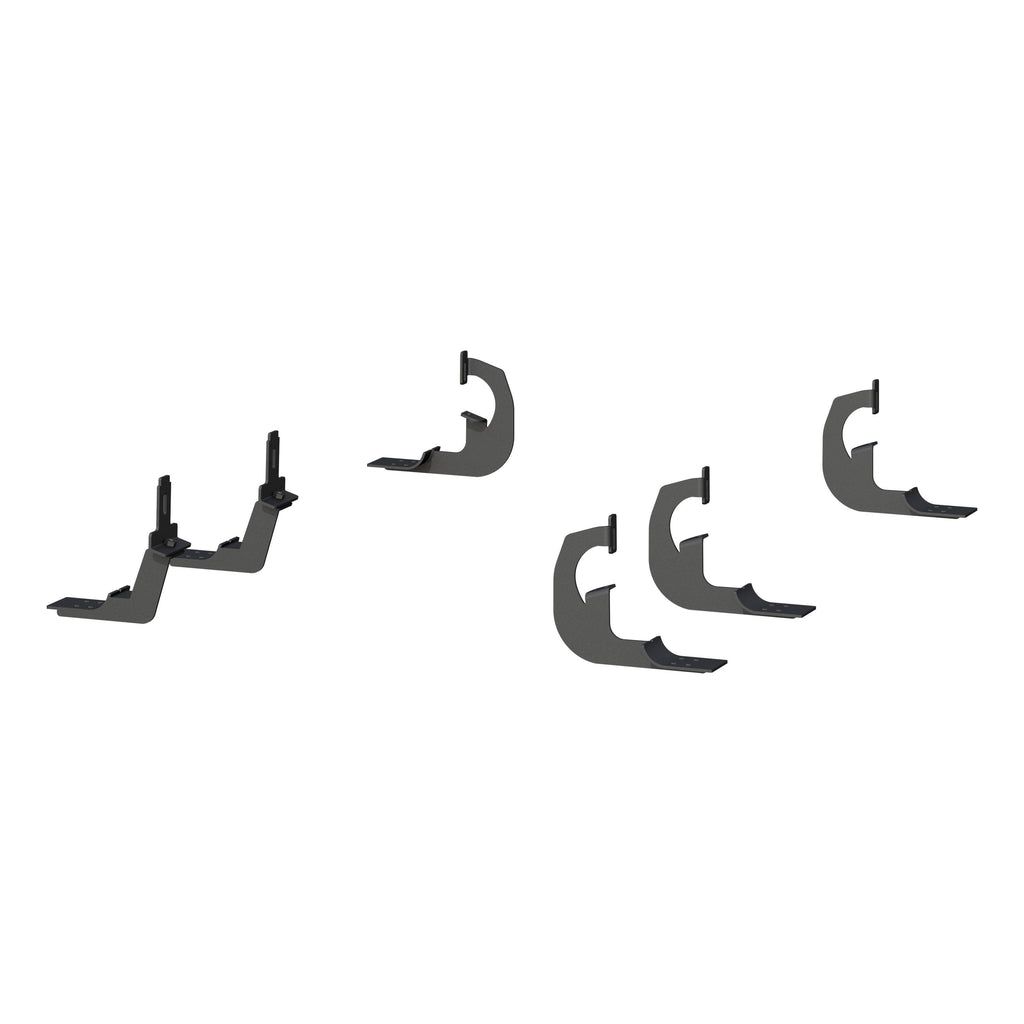 ARIES 4407 Mounting Brackets for 6" Oval Side Bars for Select Chevrolet Silverado 2500 HD