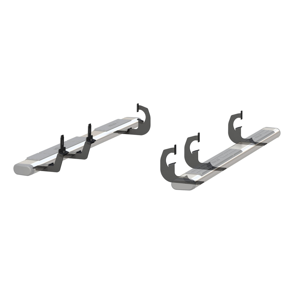 ARIES 4407 Mounting Brackets for 6" Oval Side Bars for Select Chevrolet Silverado 2500 HD