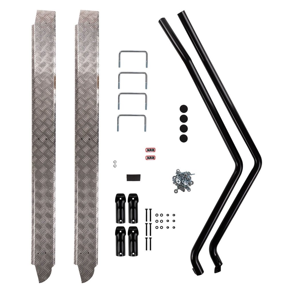 ARB 4411030 Deluxe Side Rail And Step for Select Lexus LX450, Toyota Land Cruiser