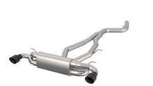Load image into Gallery viewer, Kooks Custom Headers 44115110 3-1/2in. x 3in. SS Cat-Back Exhaust with Black Tips. 2020 Toyota Supra. for Select Toyota GR Supra