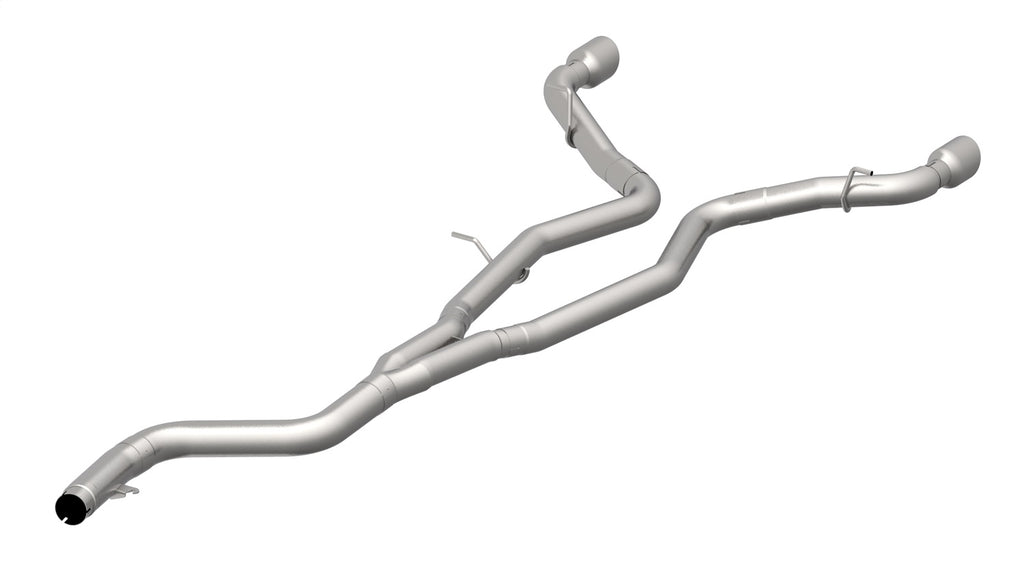 Kooks Custom Headers 44115200 3-1/2in. x 3in. SS Muffler Delete Cat-Back with Polished Tips. 2020 Toyota Supra for Select Toyota GR Supra