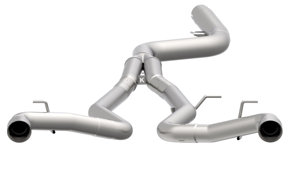 Kooks Custom Headers 44115200 3-1/2in. x 3in. SS Muffler Delete Cat-Back with Polished Tips. 2020 Toyota Supra for Select Toyota GR Supra