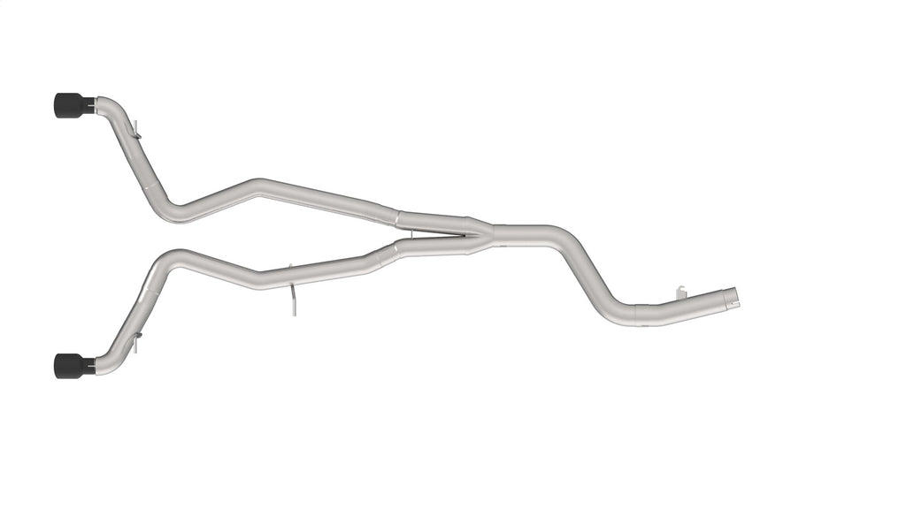 Kooks Custom Headers 44115210 3-1/2in. x 3in. SS Muffler Delete Cat-Back with Black Tips. 2020 Toyota Supra. for Select Toyota GR Supra