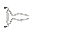 Load image into Gallery viewer, Kooks Custom Headers 44116110 3in. Stainless Steel Axle-Back Exhaust with Black Tips. 2020 Toyota Supra. for Select Toyota GR Supra