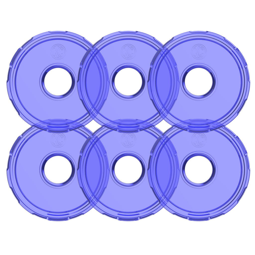 KC HiLiTES 4414 KC Cyclone 2.0 LED - Replacement Lens - Blue - 6-PK