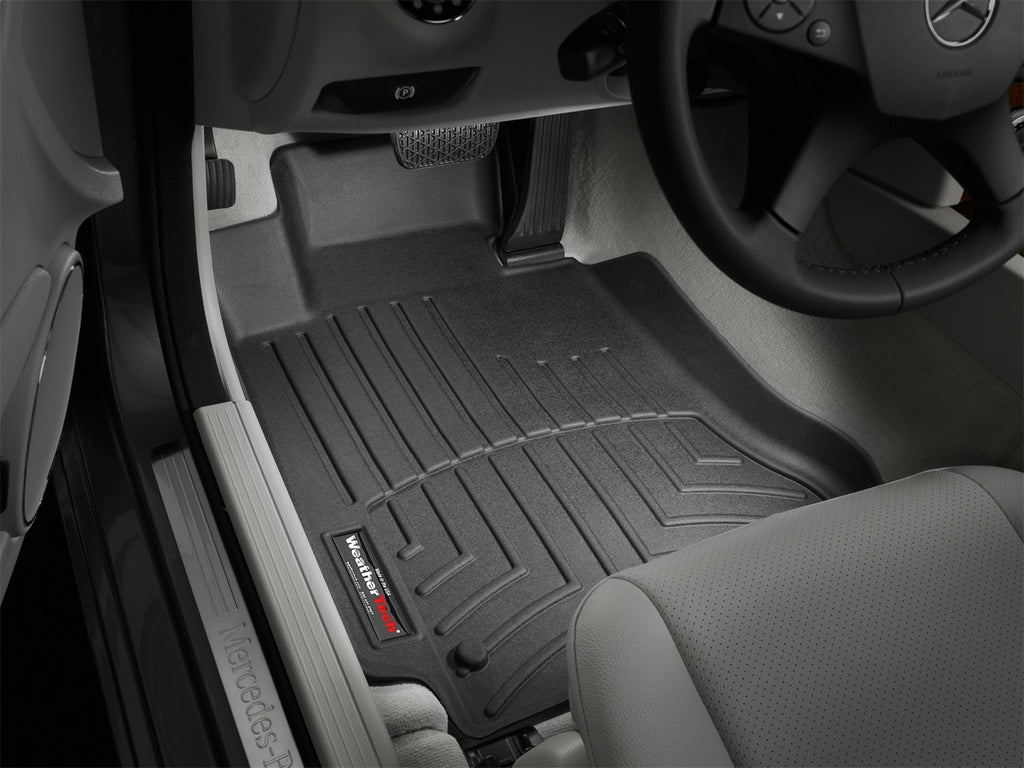 Weathertech 441611 FloorLiner™ DigitalFit® for Select Mercedes-Benz C230, Mercedes-Benz C250, Mercedes-Benz C300, Mercedes-Benz C350, Mercedes-Benz C63 AMG, Mercedes-Benz E350, Mercedes-Benz E550