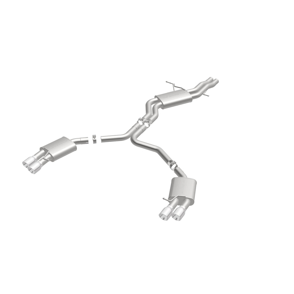 MagnaFlow Exhaust Products 16598 Sport Series Polished Cat-Back System for Select Audi S5